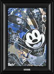 Mickey Mouse Art Mickey Mouse Art Oswald (Framed)